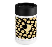Crescent Moon Pattern Hard Cooler for Tough and Easy to Carry,Insulated Cooler with Ice Retention,Leak Resistant,Portable Coolers As Travel Mug Great for Camping,Concerts