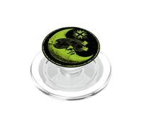 Crescent Moon Sleep Mask Grunge Punk Night Owl PopSockets PopGrip for MagSafe