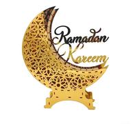 Crescent Moon Table Decoration for Eid Mubarak An Essential Element to Celebrate Renewal and Life (A)