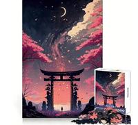Crescent of Dreams Puzzles for Teenagers 1000 Pieces Home Play Tension Relief Home Activity Nice Art (38x52cm)