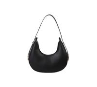 Crescent Retro Half Moon Shoulder Bag for Women - Mini Clutch Purse with Zipper Closure