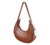 Crescent Shoulder Bags for Women Cute Hobo Tote Handbag Under the Arm Purses Mini Clutch Purse with Zipper Closure