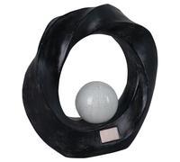Luxform Lighting Crescent Solar Powered Polystone Garden Ornament [EEK: A+++]