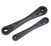 Crescent X6 Ratcheting Metric Flexible Wrench Set 2Pc