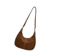 Crescents Shoulder Bags for Women Lovely Hobos Toted Handbag Under the Arm Purses Minis Clutches Purse with Zipper Closure Pu Leather Shoulder Bag