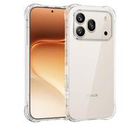 Cresee Case for Honor 600 Pro/Honor 600, Clear Phone Case with Reinforced Corners Bumper Slim Fit Shockproof Flexible TPU Back Cover for Honor 600/600 Pro, Transparent