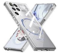 Cresee Case for Red Magic 11 Pro, Crystal Clear Hard Back + Soft TPU Bumper Shockproof Phone Cover for nubia RedMagic 11 Pro, Transparent