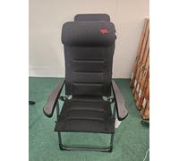 Crespo AP-215 ADCS Air-Deluxe Compact Portable Camping Motorhome Chair in Black