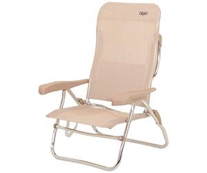 Crespo Silla-cama Playa 6 pos.Dural. (Multifibra), One Size