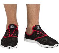 Cressi 1946 Unisex Adult Aqua Shoes Unisex Water Shoes for Aquatic Sport, Swimming, Pool, Beach Walk - Black/Red, UK 7.5/ EU 41