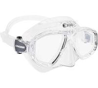 CRESSI Action Cam MaskClear/Clear - Unisex Reduced Volume Dive Mask with Action Cam Mount, Transparent/Transparent, One Size