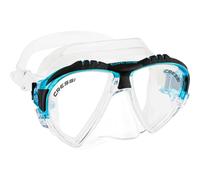 Cressi Adult Matrix Snorkelling Mask - Clear/Aquamarine