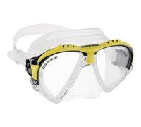 Cressi Adult Matrix Snorkelling Mask - Clear/Yellow