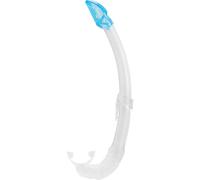 Cressi Adult Mexico Snorkel - Aqua, Clear/Aquamarine