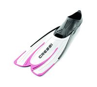 Cressi Agua - Self Adjusting Long and Short Fins for Diving, Apnea, Snorkeling & Swimming for Adults and Children