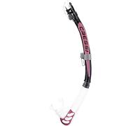 Cressi Alpha Superdry Scuba Diving Snorkel - Black/Pink