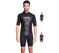 Cressi Altum Man 3mm Shorty Wetsuit - One-piece shorty for Men in 3 mm double-lined neoprene