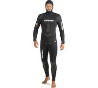 Cressi Unisex Apnea Wetsuits Two Piece Premium Neoprene 5 Mm, Black, S UK
