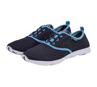 Cressi Aqua Shoes - Unisex Modern Water Sports Shoes, Black/Blue, 38