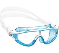 Cressi Baloo, Kids Swim Goggles Mask - Swim Goggles Kids and Children Ages 3, 4, 5, 6, 7, 8, Blue / White