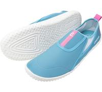 Cressi Barefoot Shoe - Slip-On Closure & Flexible Rubber Sole - Draining Fabric for Rapid Drying - Aquatic Traction & Water Shoe Versatility - Azure Pink White - UK 4_EU 36