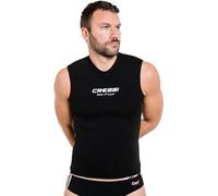 Cressi Base Layer Man 2.5mm - Diving Undersuit Jacket Neoprene 2.5mm, Black, for Mens