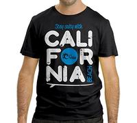 Cressi Beach Men CALIFORNIA T-shirt - Black, M