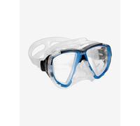 Cressi Big Eyes Diving Goggles White Light Blue with Clear Lenses
