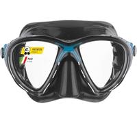 Cressi Big Eyes Evolution Adult Snorkel Mask, Diving Mask, Low Volume | Compact for Easy Equalisation, Tilting Buckles for Fast Fit, Mirrored Lenses for Bright Water, For Scuba Diving