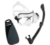 Cressi Big Eyes Evolution & Alpha Ultra Dry, clear/black