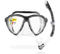 Cressi Big Eyes Evolution & Alpha Ultra Dry Clear/Black