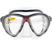 Cressi Big Eyes Evolution, Alpha Ultra Dry Snorkel Set Adults, Snorkel Mask | Silicone Face Mask, Scuba Mask, Diving Visor, Prescription Lens Compatible, Secure Split Strap