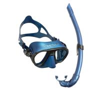 Cressi Calibro + Corsica Mask and Snorkel Combo - Blue