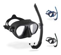 Cressi Calibro + Corsica Snorkeling Set - Black, Uni