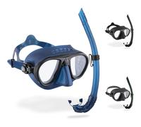 Cressi Calibro + Corsica Snorkeling Set - Blue Nery, Uni