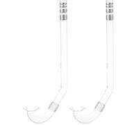 Cressi Children's Minigringo Snorkel - Clear (Pack of 2)