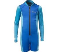 Cressi Children's Shorty Kid Thermal Wetsuit Neoprene Ultra Stretch 1 5 2 Mm, Long Sleeves - Blue/Light Blue, Medium 3 Years UK