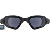 CRESSI Clear Eyes Goggles Black/Black Smoked Lens - Unisex Pure Silicone Swimming Goggles with Molecular Anti Fog Lens Treatment, Black/Black Smoked Lens, One Size