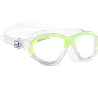Cressi Cobra Kid - Premium Swim Goggle Kid's Mask 7/15 Years Kids, Clear Lime