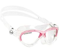 Cressi Premium swimming goggles children 7/15 years kids 100% UV protection + bag - Pink