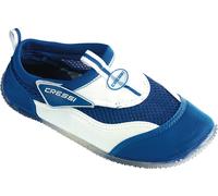 CRESSI Coral Shoes Jr - Childrens Premium Shoes suitable for Sea and Water Sports, White/Blue, 28 EU