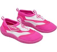 CRESSI Coral Shoes Jr - Childrens Premium Shoes suitable for Sea and Water Sports, Pink/White, 34 EU
