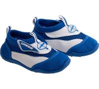 CRESSI Coral Shoes Jr - Childrens Premium Shoes suitable for Sea and Water Sports, White/Blue, 27 EU
