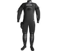 Cressi Men's Desert Man 4mm Hd Dry Suit for Diving, Black/Grey, M 3 UK