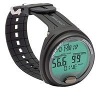 Cressi Donatello - Adult Unisex Professional Underwater Wrist Computer for Diving in Air/Nitrox and Apnea, Black/Silver, One Size