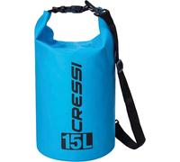 Cressi Dry Bag Waterproof Sports Bag - Light Blue, 15 lt