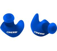 CRESSI Dry Ear Plugs, Silicone Ear Plugs, Optimal for Preventing Water from Entering While Swimming, Blue, One Size, Adult