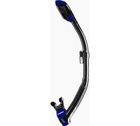 Cressi Unisex Dry Snorkel, Black/Blue Dark, One Size UK