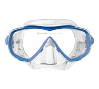 Cressi Estrella Adult Snorkel Mask - Clear/Blue