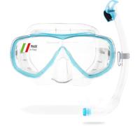 Cressi Estrella Mask + Snorkel Gamma Combo Set, Unisex Adult, One Size